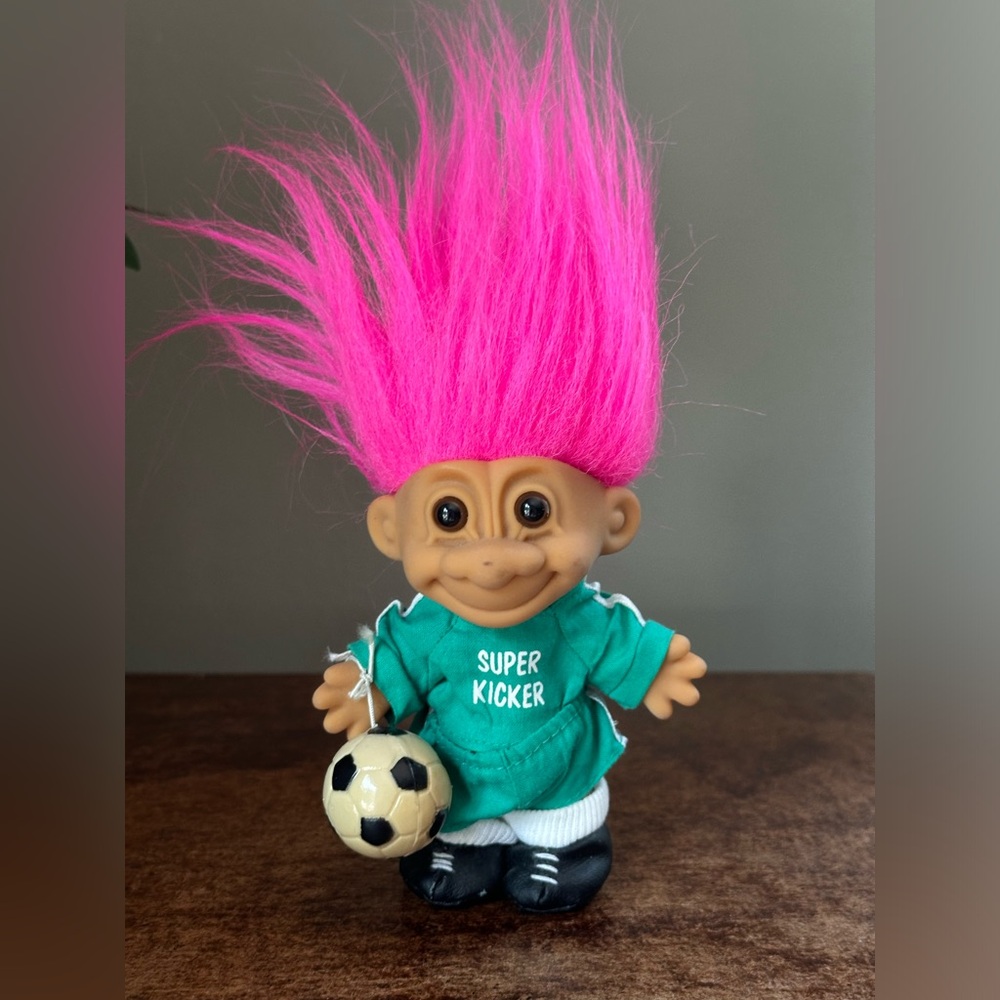 Vintage Super Kicker Troll Doll